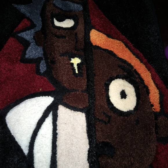 Colorful Cartoon Character Rug - Picture 3 of 3